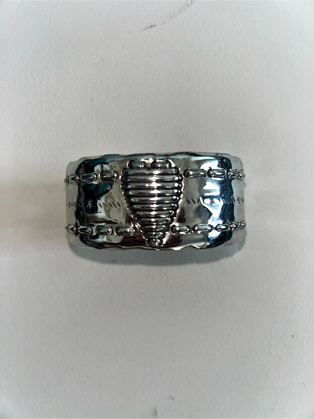 Brighton Silver-Tone Statement Buckle